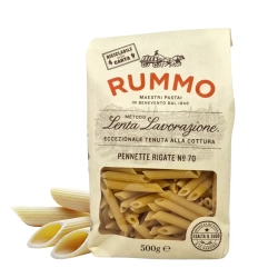 Rummo Pennette Rigate No.70 - Makaron Mini Rurki z Semoliny Durum 500g Rummo Pennette Rigate No.70 - Makaron Mini Rurki z Semoliny Durum 500g